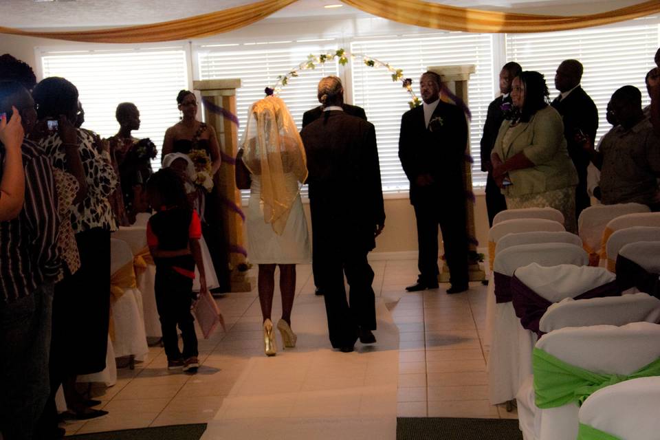 Wedding procession
