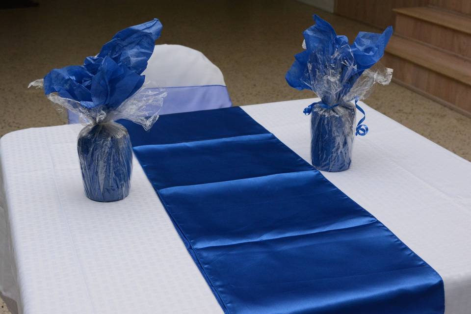 Table setup