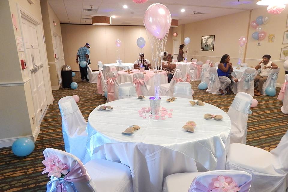 Reception hall