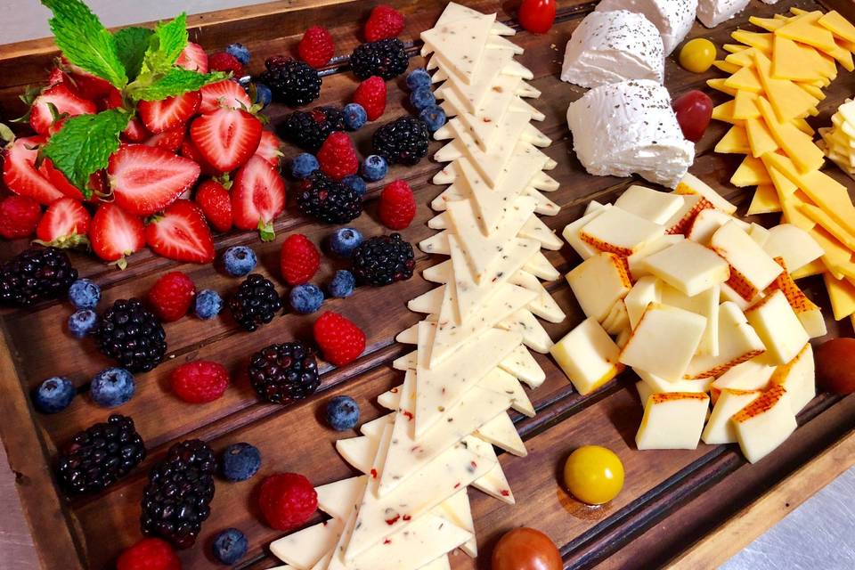 Cheese and fruit