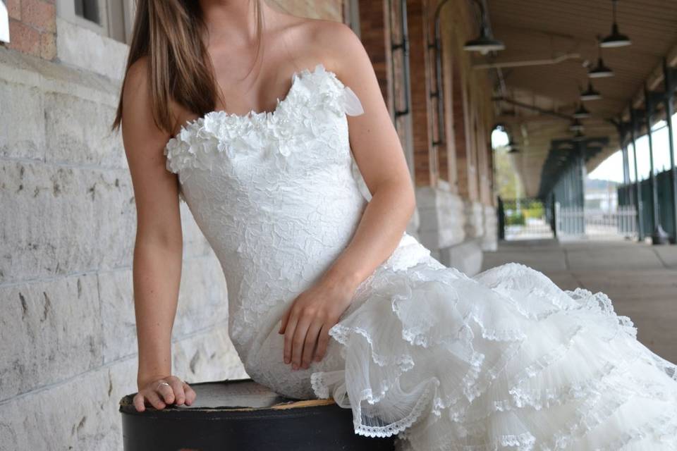 Wedding dress photos