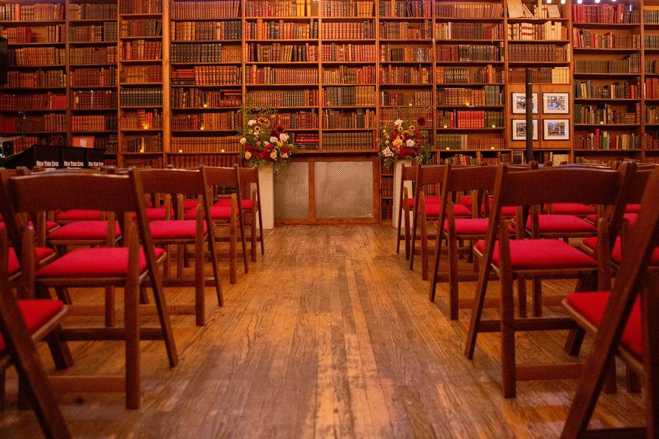 Rare Book Room: in-house chair