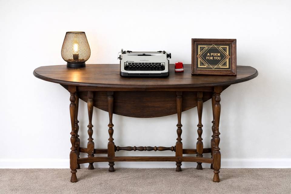 Elegant set up included
