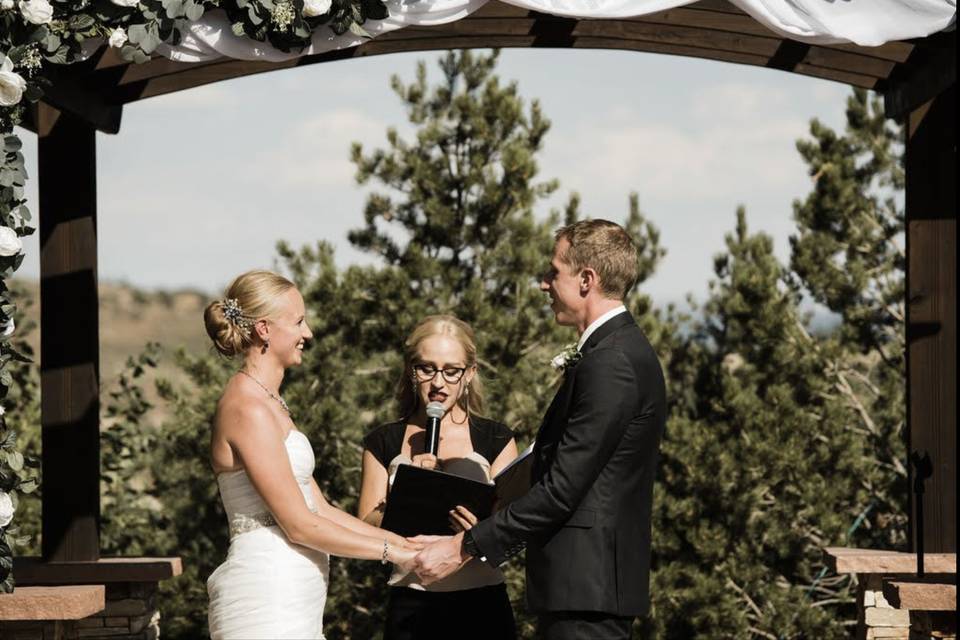 Live wedding poetry readings