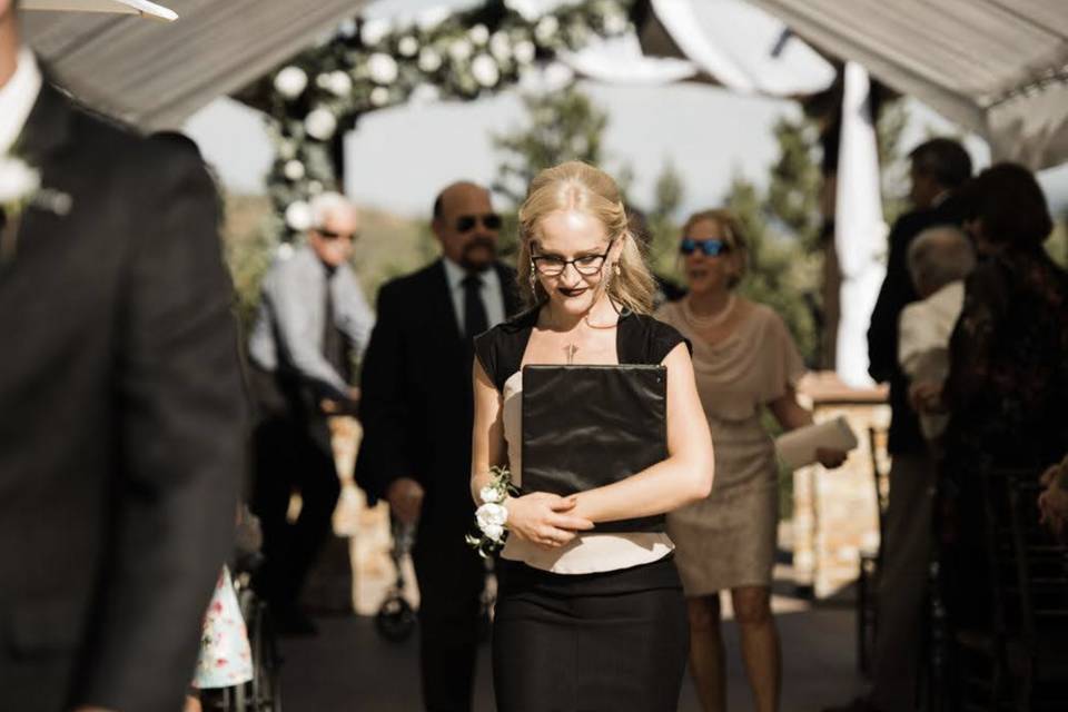 Live wedding poetry readings