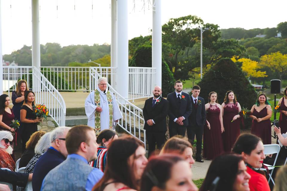 Outdoor ceremony