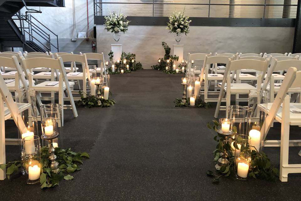 Ceremony in The Boiler Room