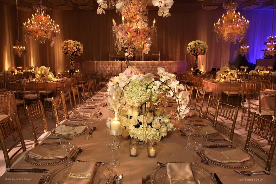 Wedding tablescape