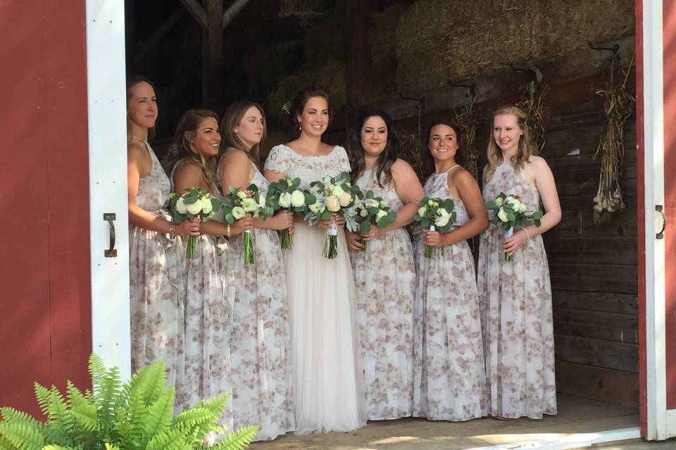 Bridal attendants