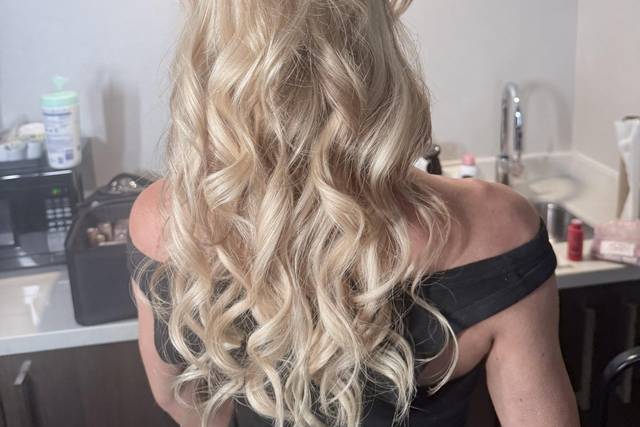 Bridal half up