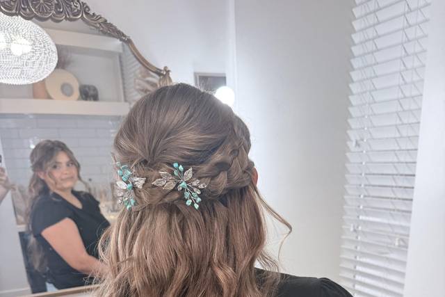 Bridal half up