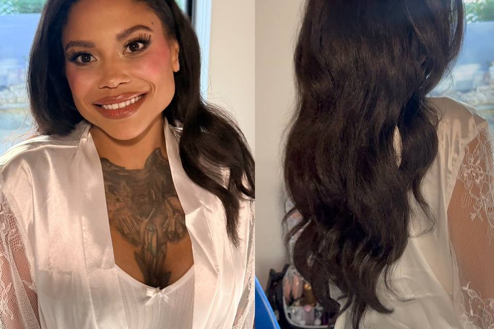 Wedding guest makeup
