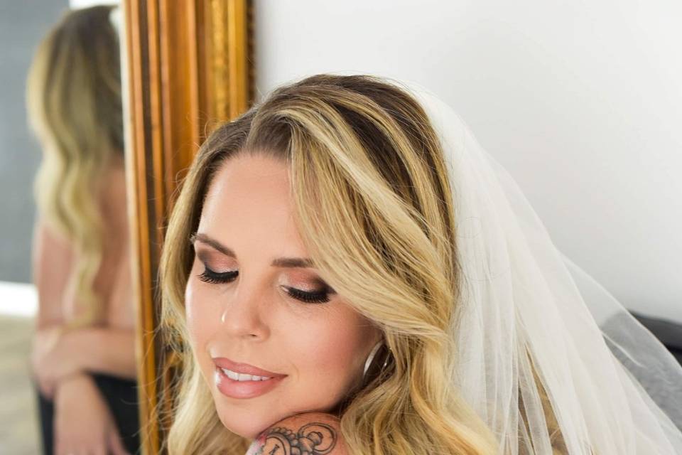 Bridal hair & makeup