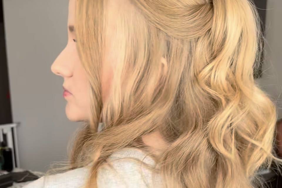 Bridal half up