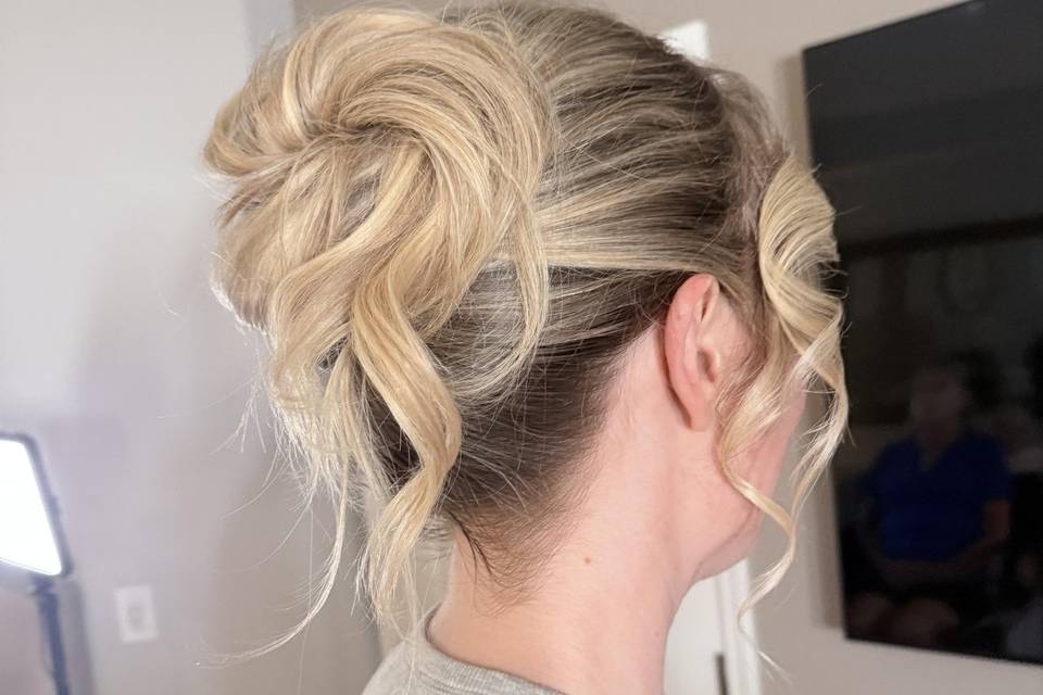 Bridal hair