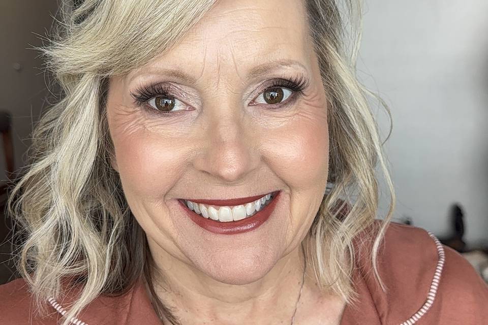 Bridesmaid makeup