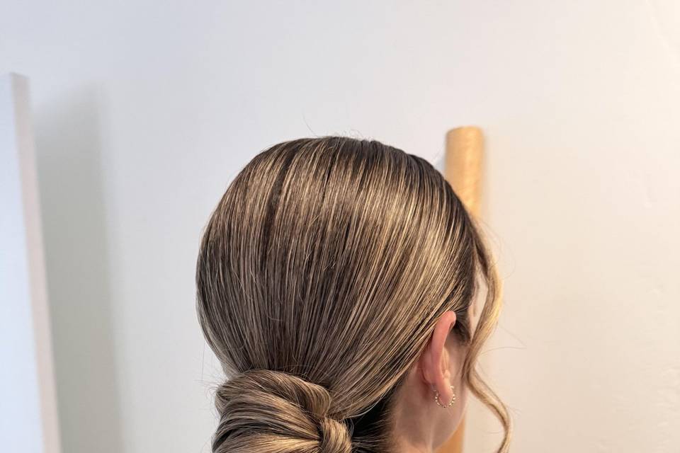 Bridal hair