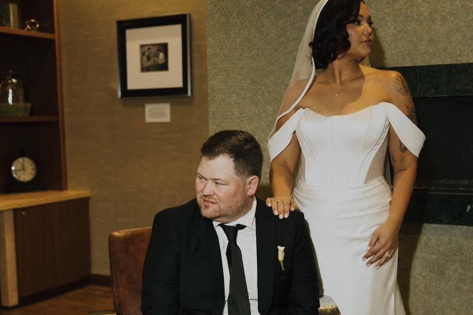 Bridal hair