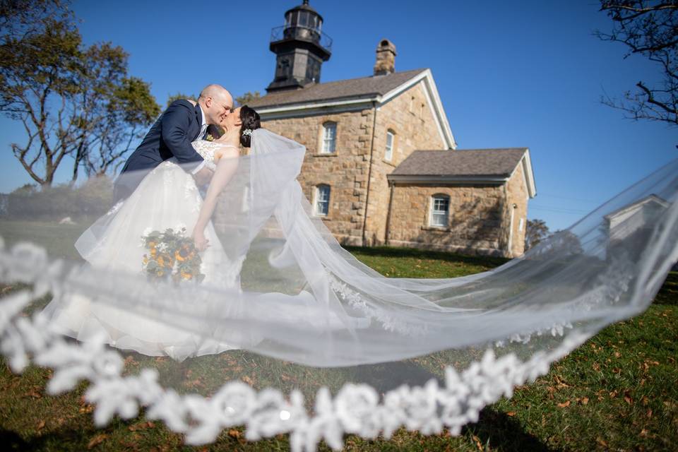 Veil and lighthouse