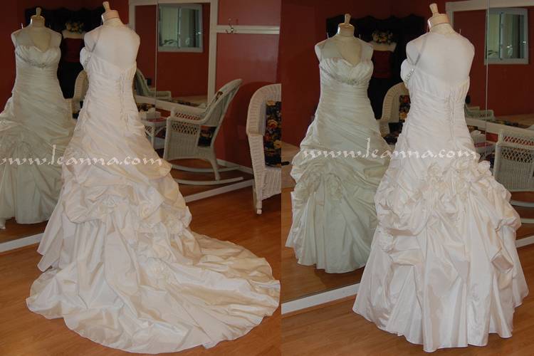 French Bustle for Tufted Skirt