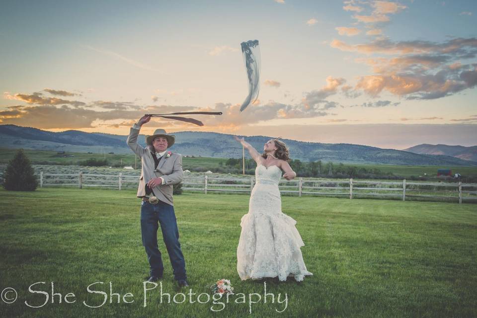 Creative couple's photo