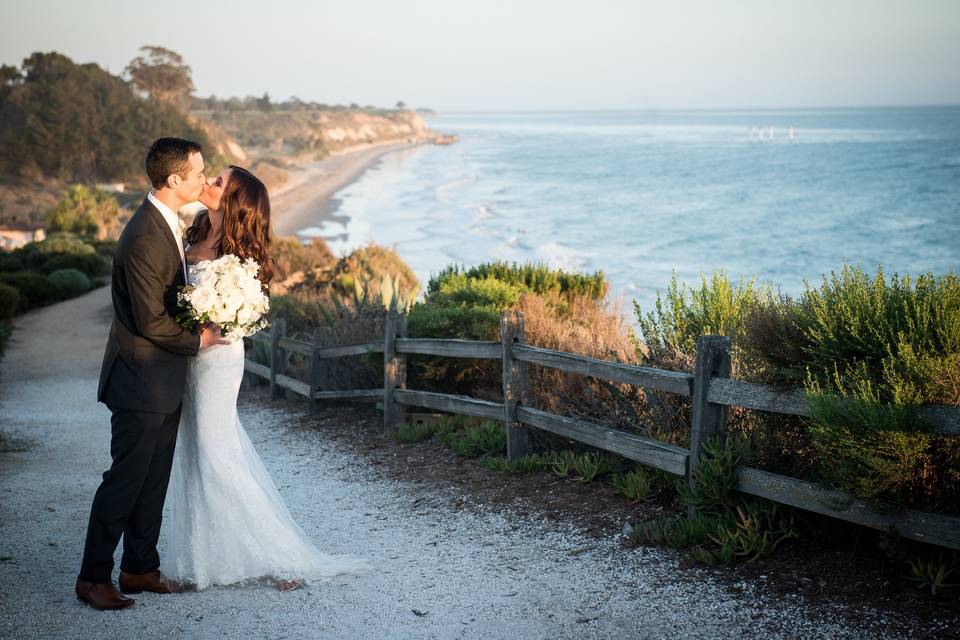 Couple kissing