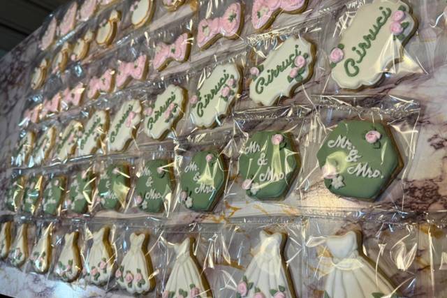 Pale Pink and Sage Green