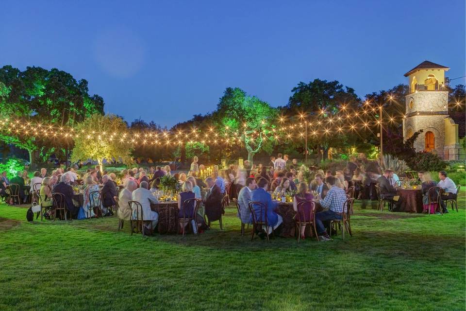 Rehearsal Dinner at Camp Lucy