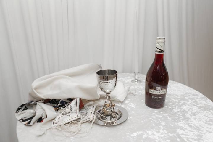 Kiddish Cup & Wine