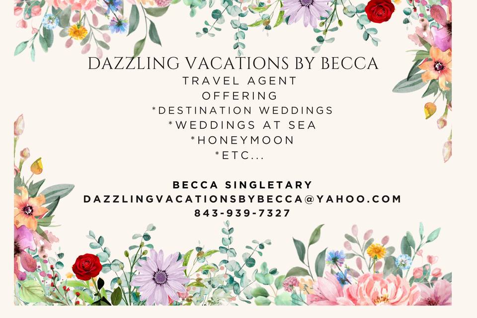 Dazzling Vacations by Becca