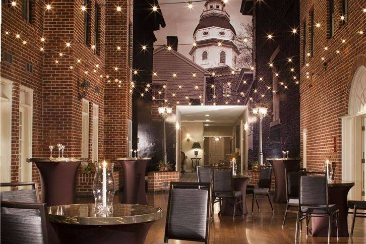 Wedding outdoor reception