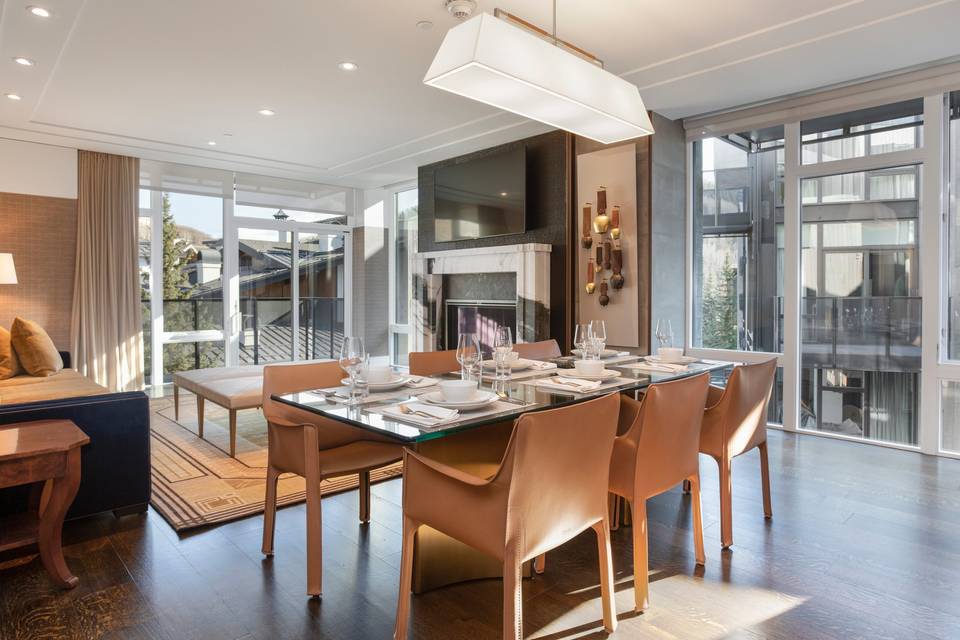 Dining Room of Two Bedroom