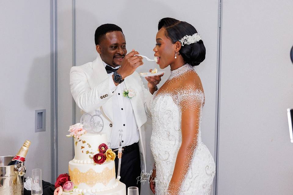 Amazing wedding celebration