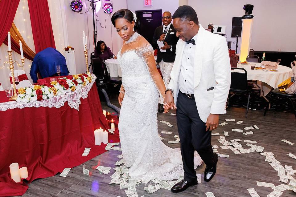 Amazing wedding celebration