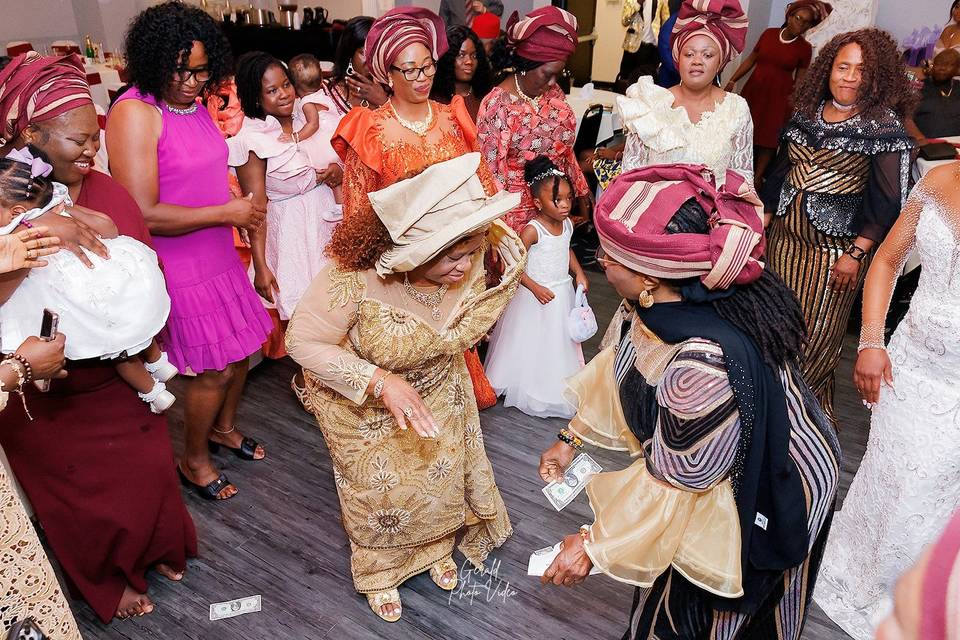 Amazing wedding celebration