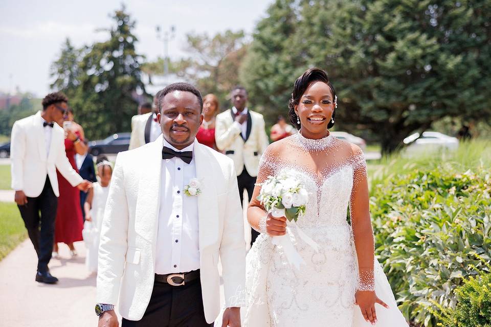 Amazing wedding celebration
