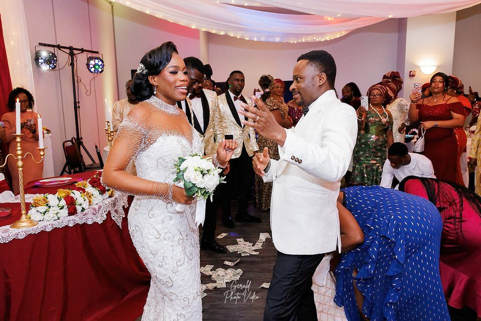 Amazing wedding celebration
