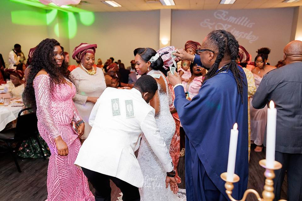 Amazing wedding celebration