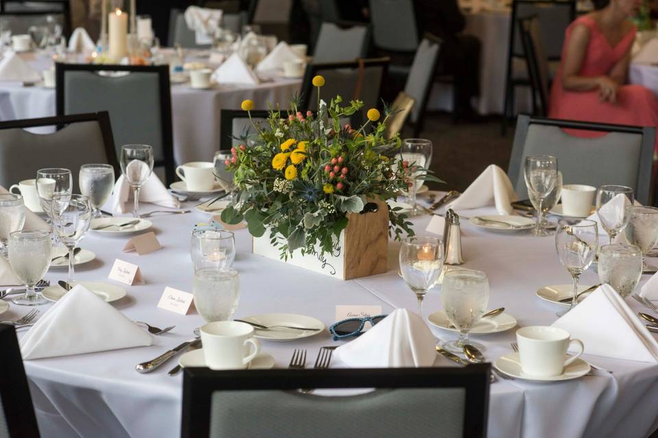 Rustic Garden Centerpiece