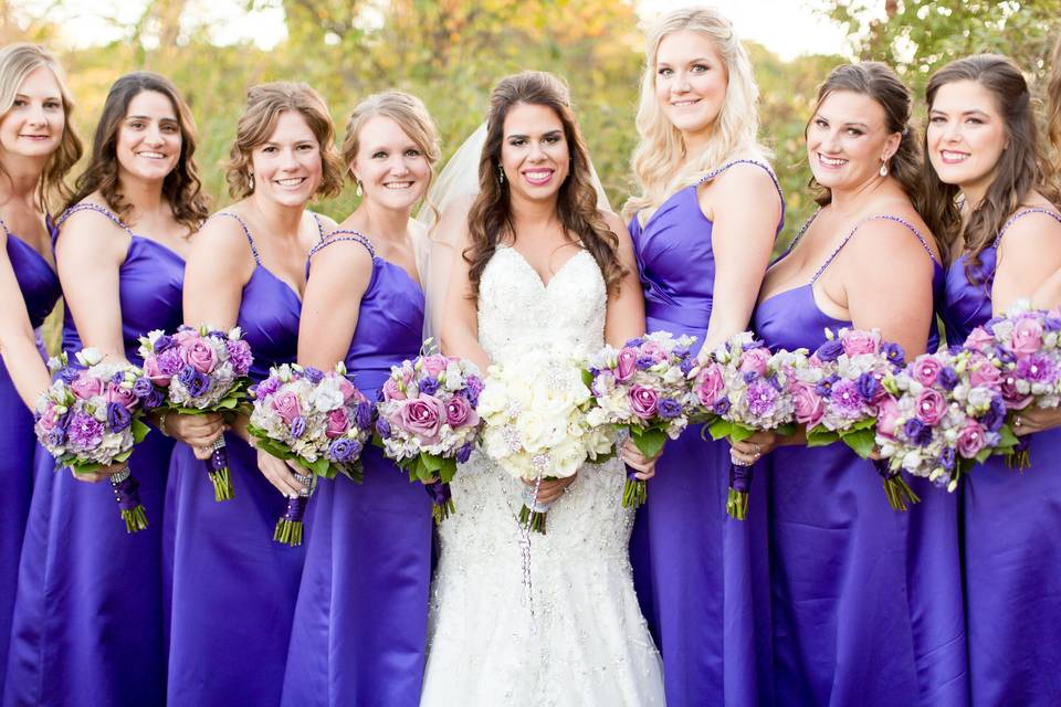 Lavender bouquets