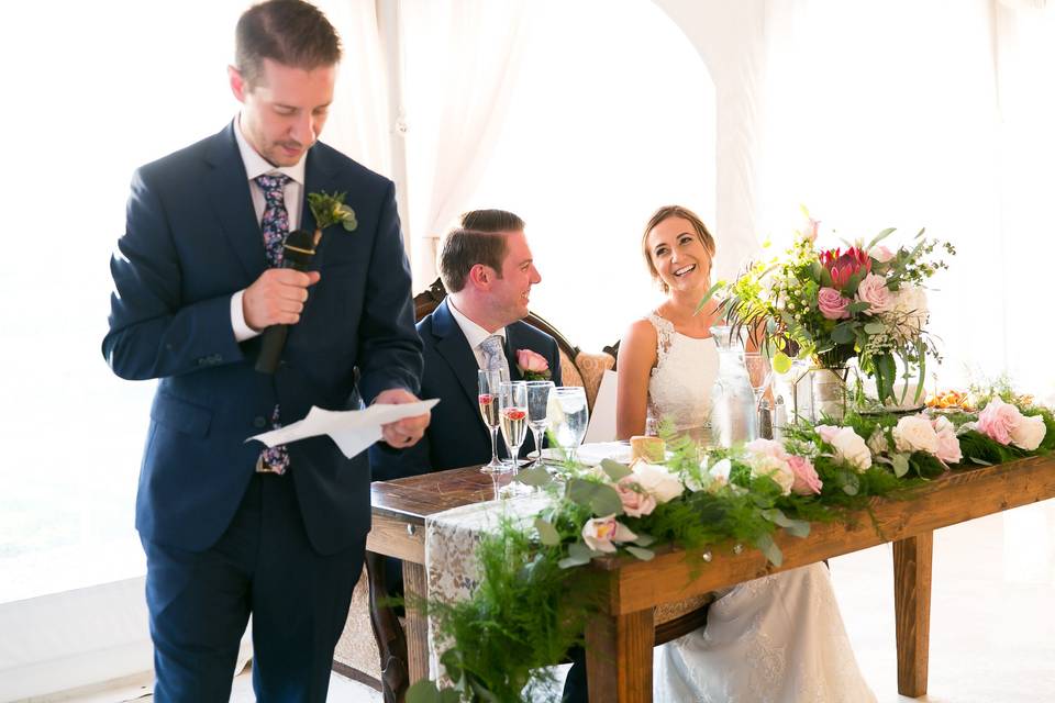 Sweetheart Table Garland