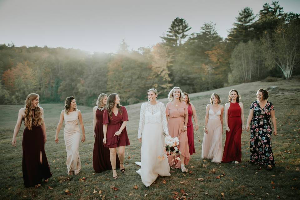 Fall Mountain Wedding in NH