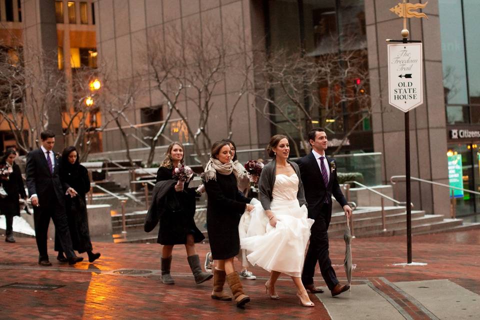 Boston Wedding Party