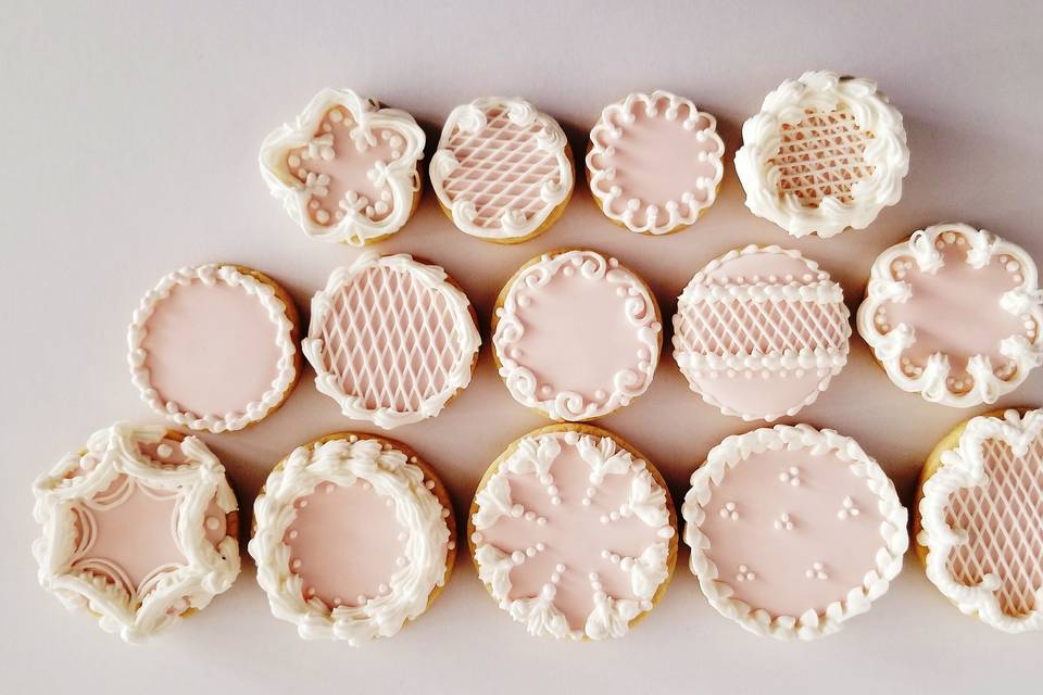 1920's inspired mini cookies