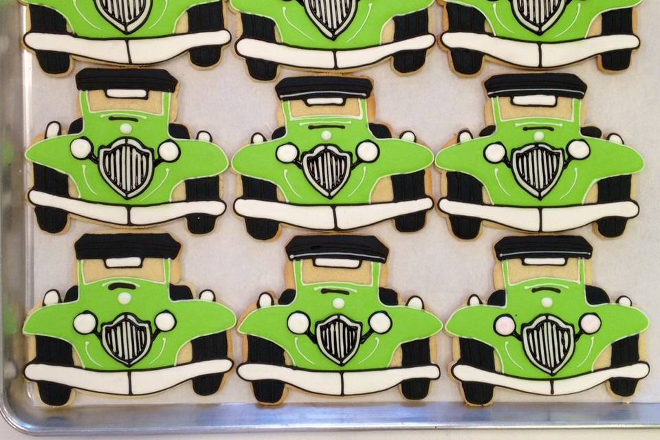 Custom Car cookies