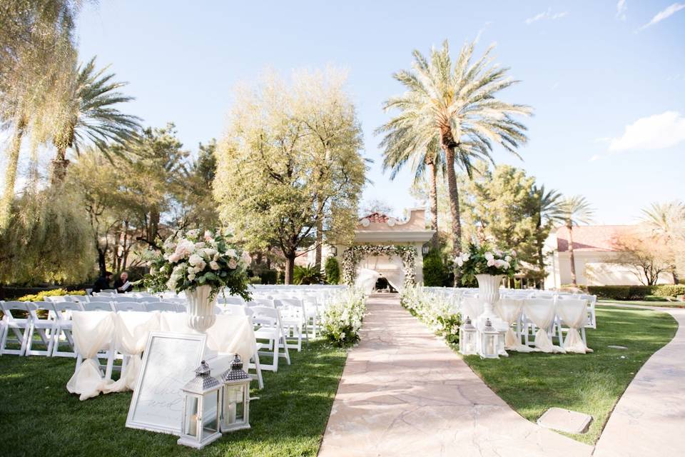 Garden ceremony