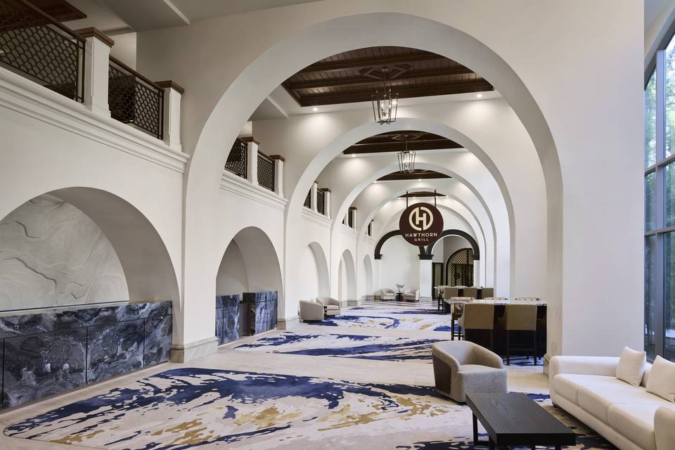 Front Desk Corridor
