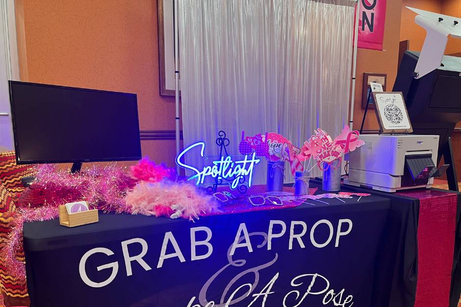 Illuminating Joy set up