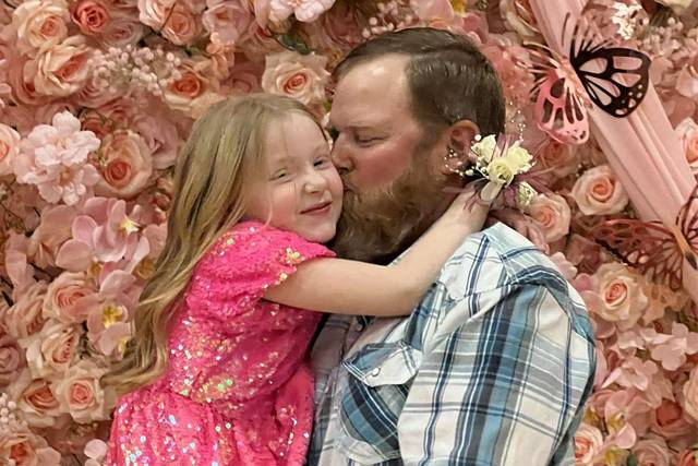Pink flower wall backdrop