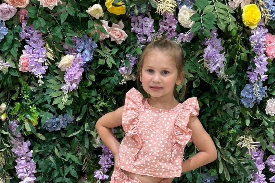 Party Flower Wall Backdrop